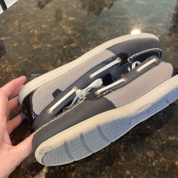 Sperry navy boat shoes size 10 - Picture 5 of 11